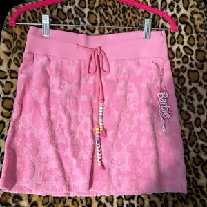 BNWT HTF Barbie™ Floral Print Mini Skirt Size M